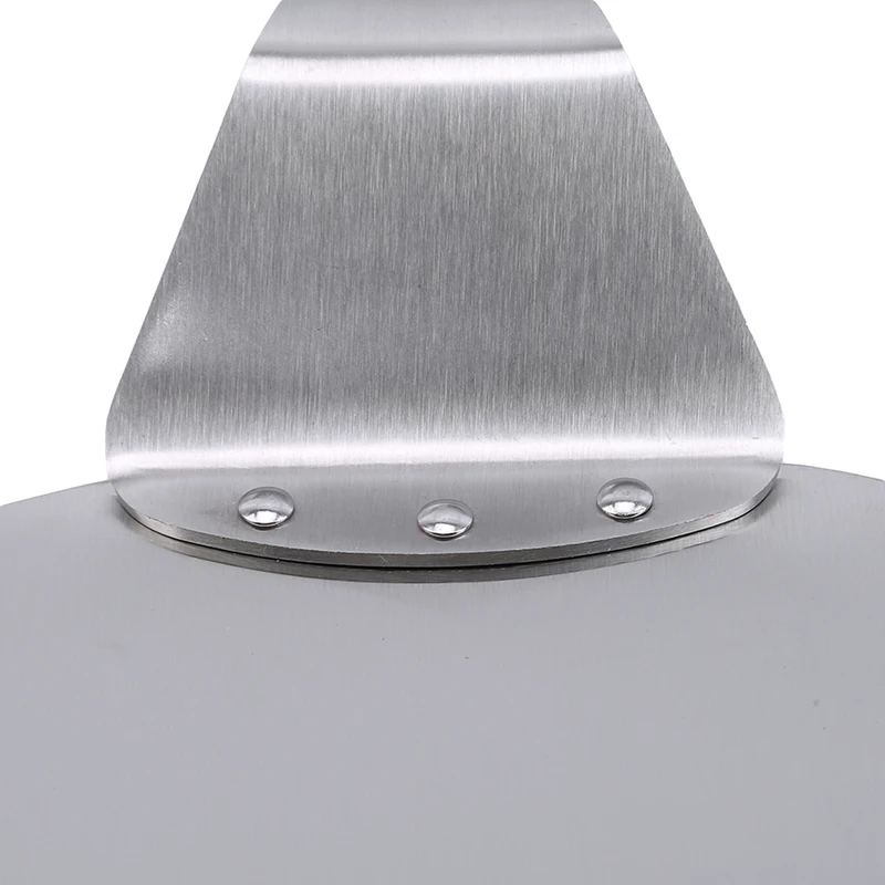 

Anti-scalding Pizza Shovels Wooden Handle Round High Quality Stainless Steel Cake Shovel Baking Tool Kitchen Accessories