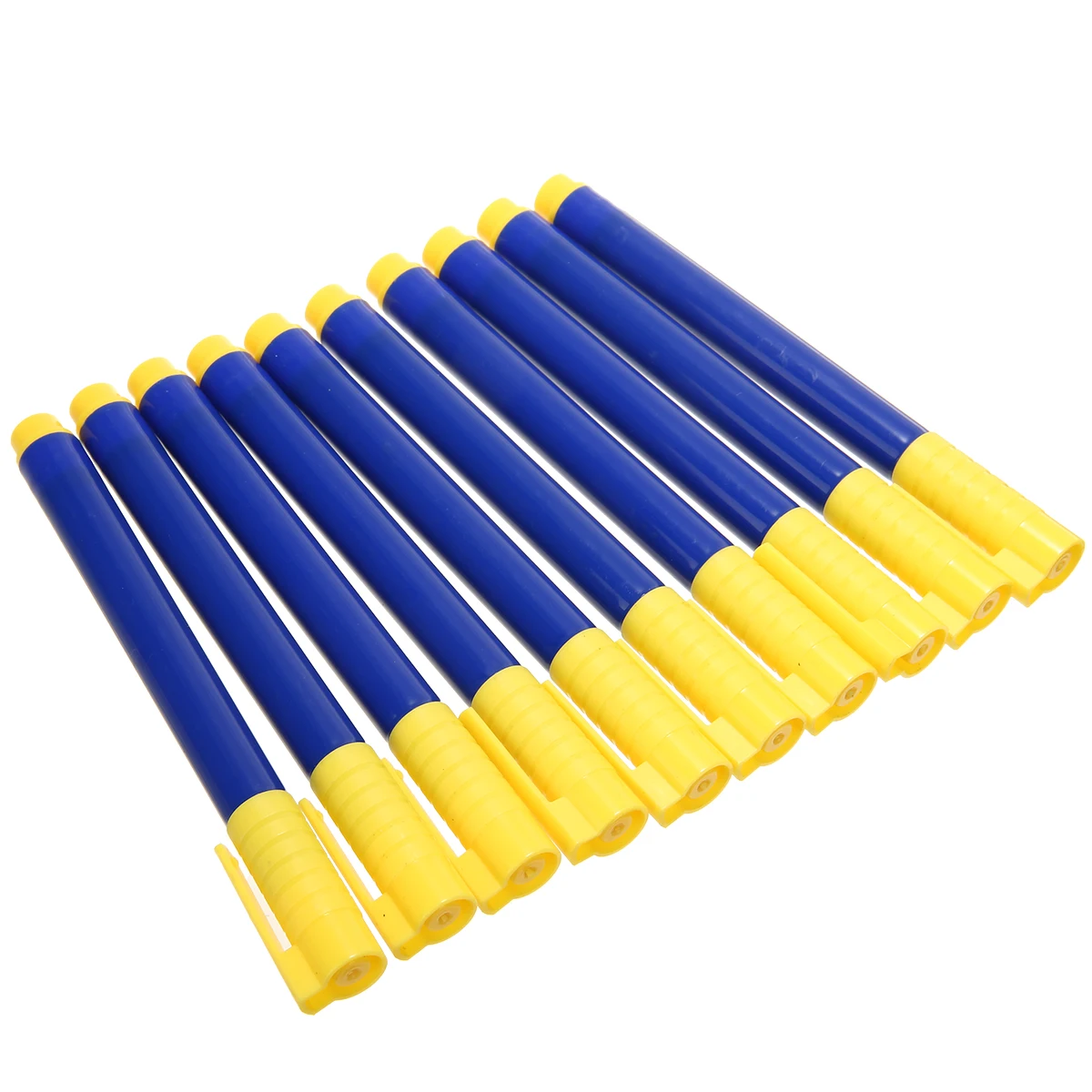 10pcs/set Practical 130mm Bank Note Checker Tester Pens Counterfeit Fake Currency Money Pounds Euros Dollars Detector Marker Pen |