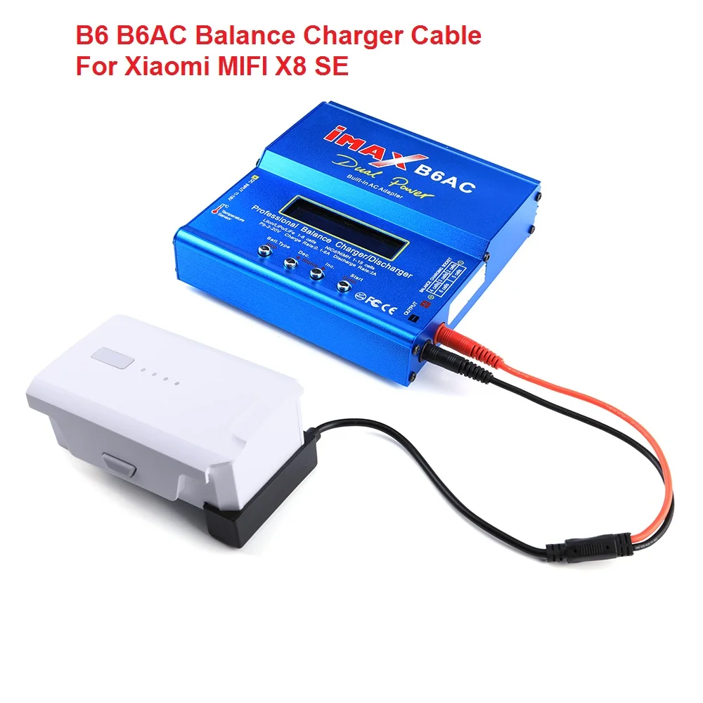 B6 B6AC B6Mini XT60 DC балансирующее зарядное устройство адаптер зарядный кабель для Xiaomi