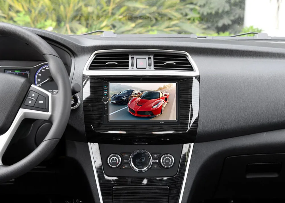 7 &quotHD Авторадио мультимедийный плеер MP5 2DIN Авто экран сенсорный аудио