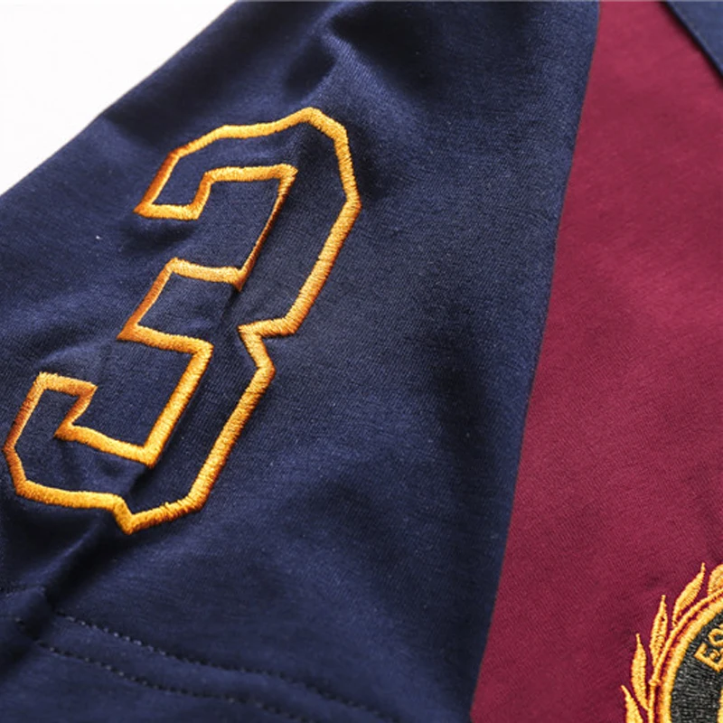 

2021 summer polo shirt men's short-sleeved trend fashion casual color matching cotton plus size men's Malaysian polo