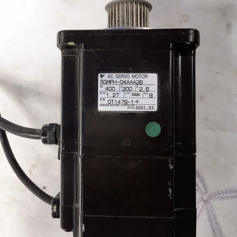 

Used Tested Working SGMPH-04AAA2B AC SERVO MOTOR