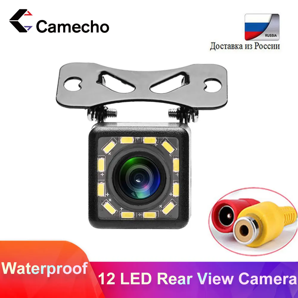 Camecho 12 Светодиодный камера заднего вида для автомобиля ночное видение