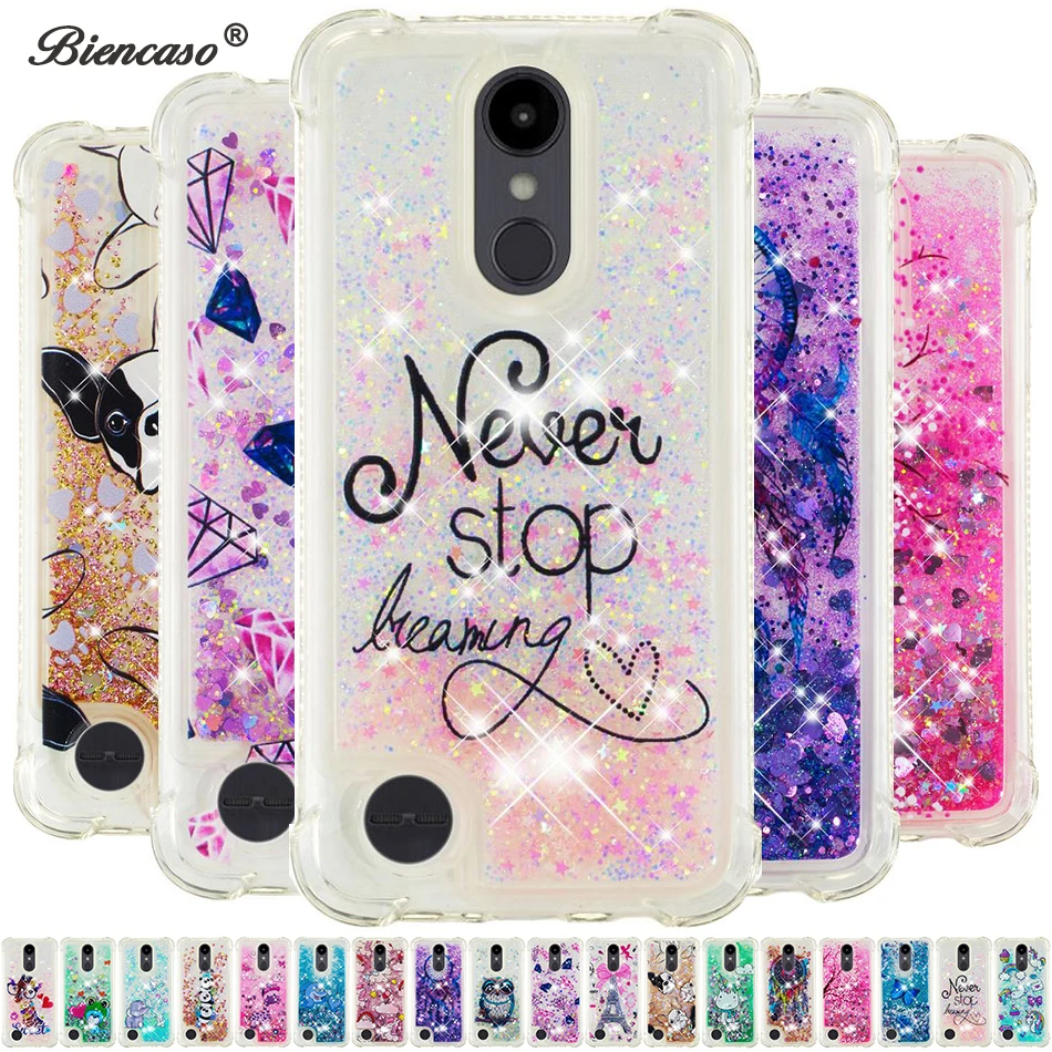 

Glitter Sequin Liquid Quicksand Case For LG Aristo 2 Plus K8 K9 K10 K11 K30 2018 K12 Plus K40 K31 K51 K71 Stylo 7 3 4 6 5 Cover