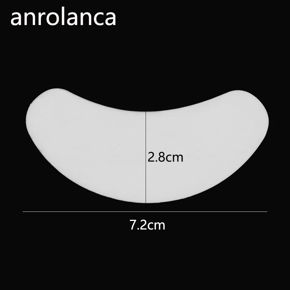 Бумажные накладки для наращивания ресниц 25 пар подушечки под глаза прививочные