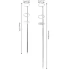Профессиональный портативный держатель для рыбалки F2TC