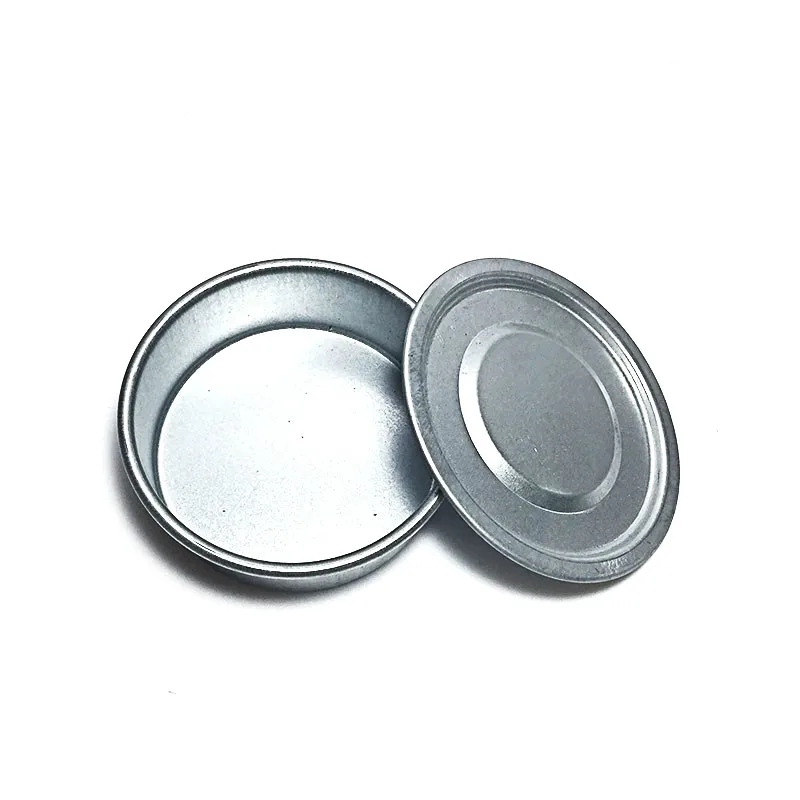 Крышка и лоток для диагностического сита. 10 см оцинкованная крышка дно