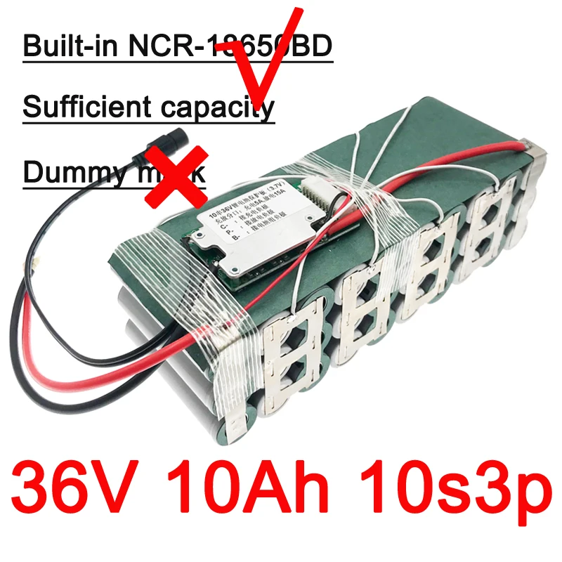 Установочный Комплект 36V 10S3P 10Ah 600W высокая мощность и емкость 18650 литиевый аккумулятор ebike электрический автомобиль велосипед мотор скутер 36
