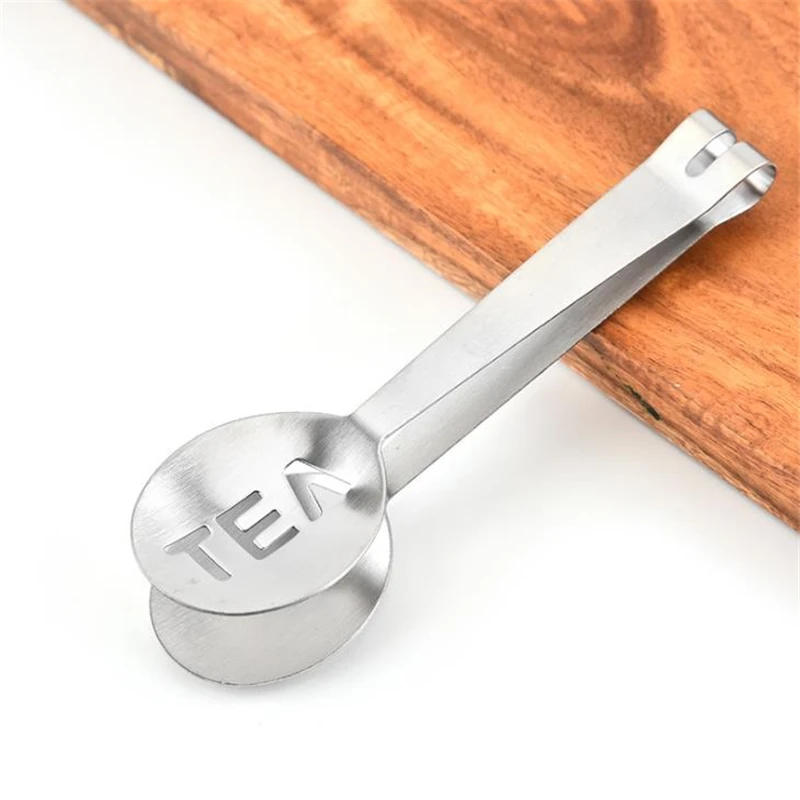 1 шт. многоразовый чайный пакетик из нержавеющей стали щипцы соковыжималка с