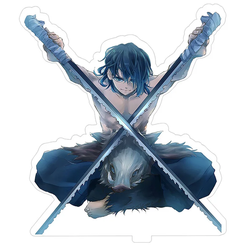 Аниме Demon Slayer Kimetsu no Yaiba акриловая игрушка Двусторонняя Косплей Kamado Tanjirou фигурка