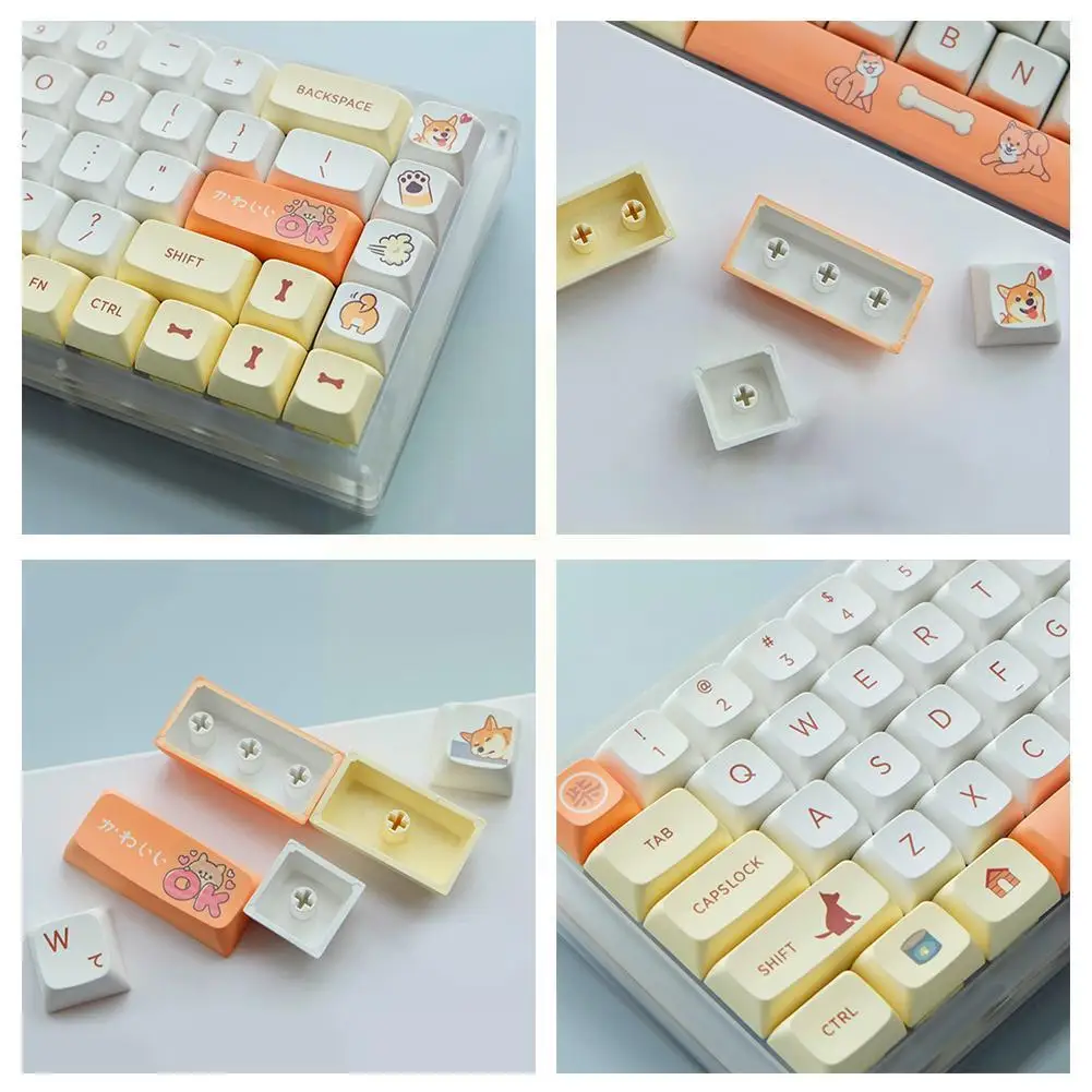 

Pbt 139 клавиш Diy клавиши для механической клавиатуры краситель сублимационный шарик Набор колпачков для переключателей и клонов K5o5