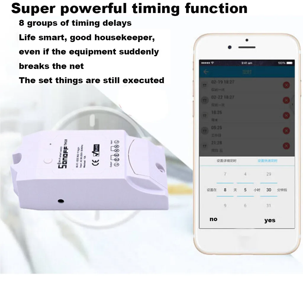 SONOFF AM2301 датчик температуры и влажности монитор емкостный резистивный для DIY
