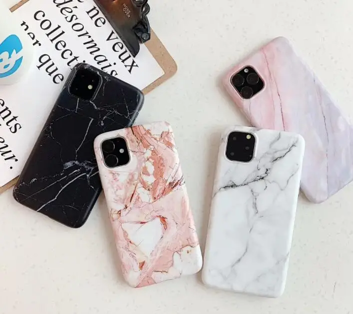 Мраморный Мягкий чехол из ТПУ для Samsung S10 A40 A50 A70 S9 Huawei Mate 30 Lite 20 P30 P20 роскошный