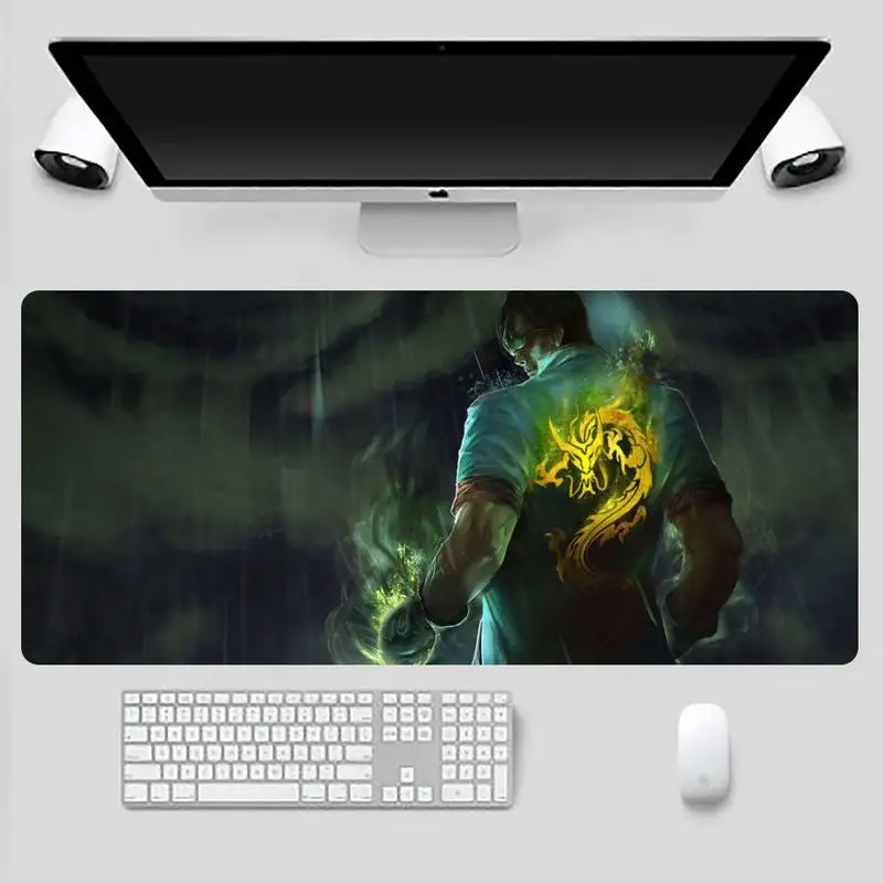 

League of Legends Locking Edge Mouse Pad Game Desk Table Protect Game Office Work Mouse Mat pad X XL Non-slip Laptop Cushion