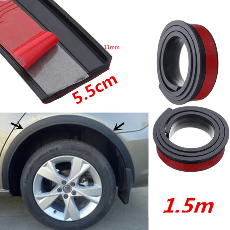 1 5 м резиновые молдинги для стайлинга автомобильных колес защита от арки против