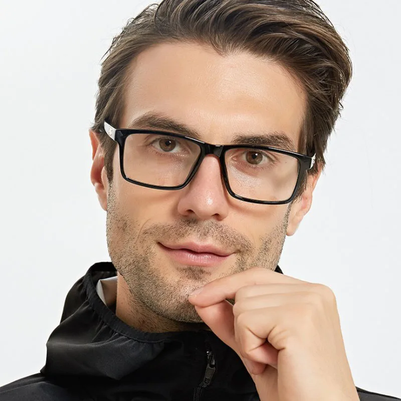 Компьютерные очки Feishini мужские с защитой от излучения пластиковые титановые