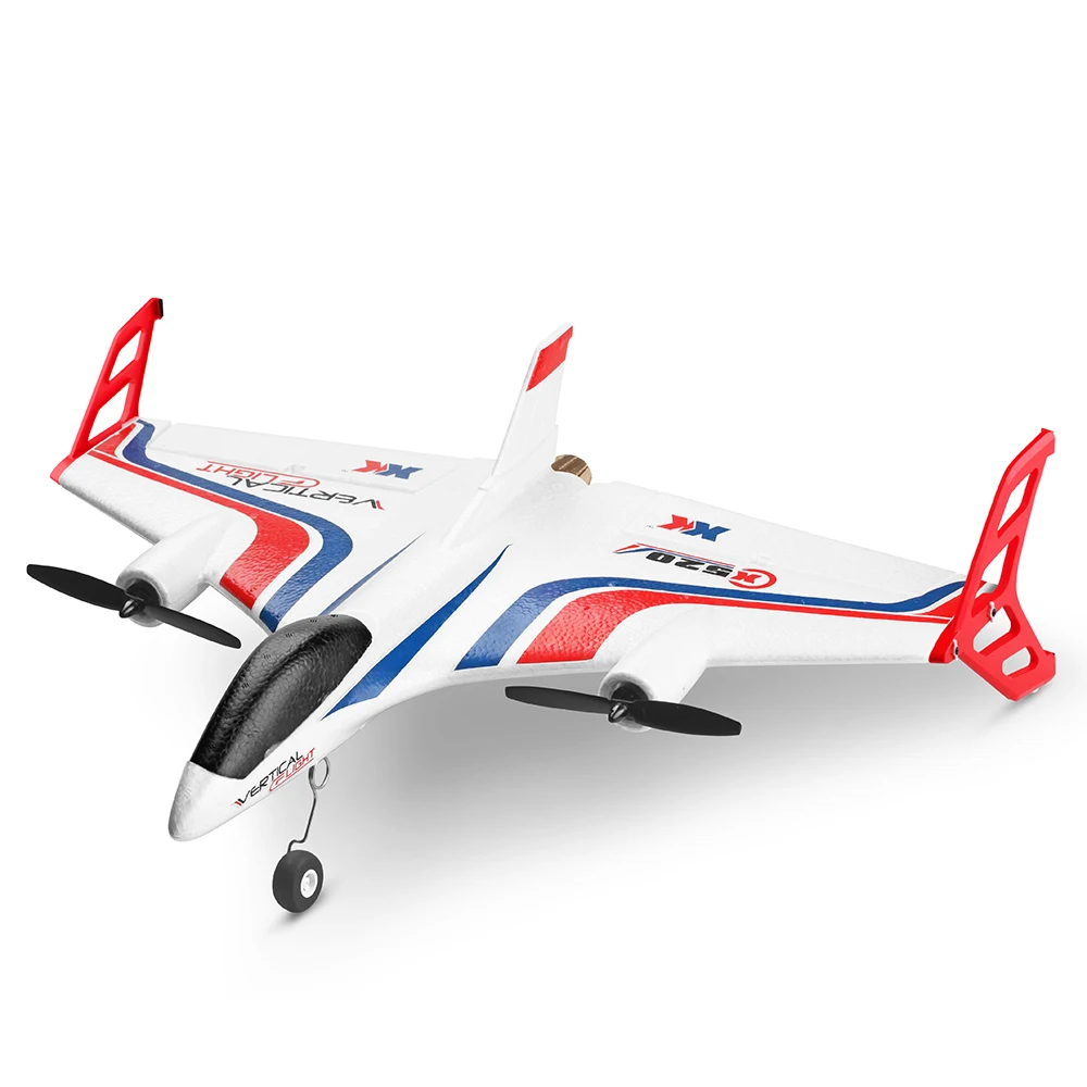 

X520 2,4G 6CH 3D 6G Радиоуправляемый вертолет Дрон VTOL вертикальный взлет земля дельта крыло радиоуправляемый самолет с переключателем режима дист...
