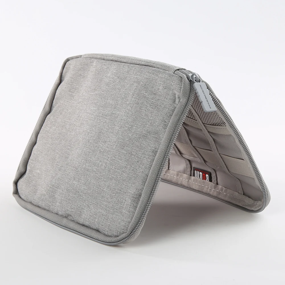 

Multifunction Portable Watch Strap Organizer Watch Band Box Storage Bag Watchband Holder Watch Travel Case Pouch Gray Black