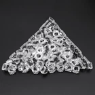 100 шт., светодиодный прозрачный объектив для 5050 WS2812 APA102 WS2811 SK6812 30 60