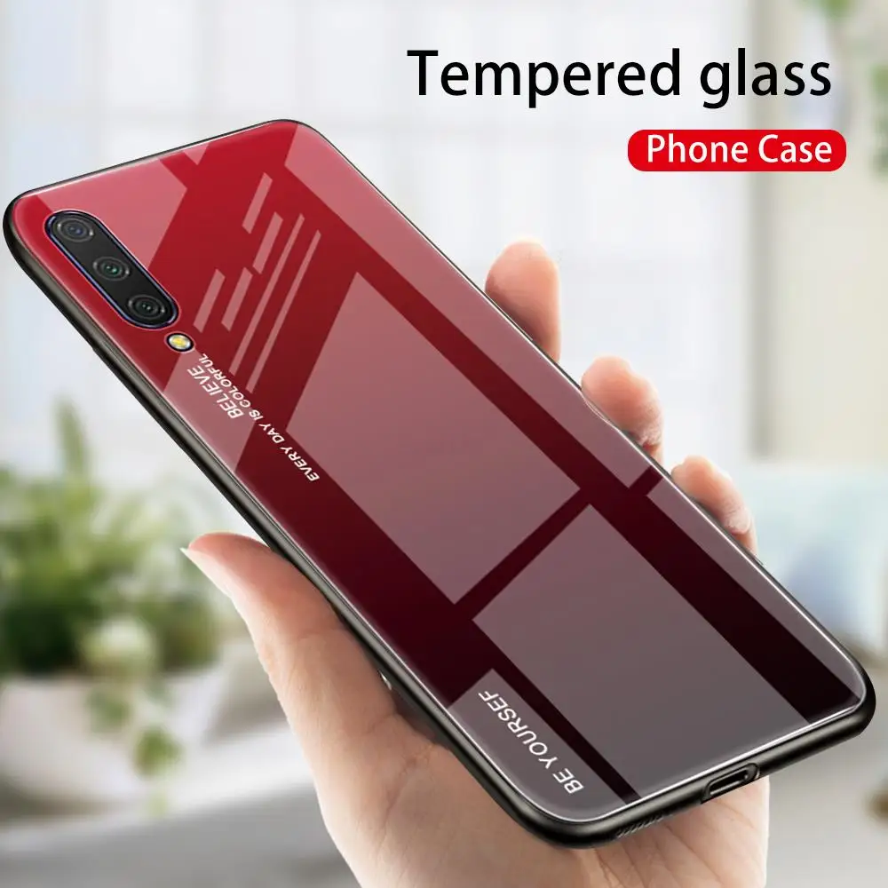 Чехол из закаленного стекла для Xiaomi Redmi 9 9T Pro