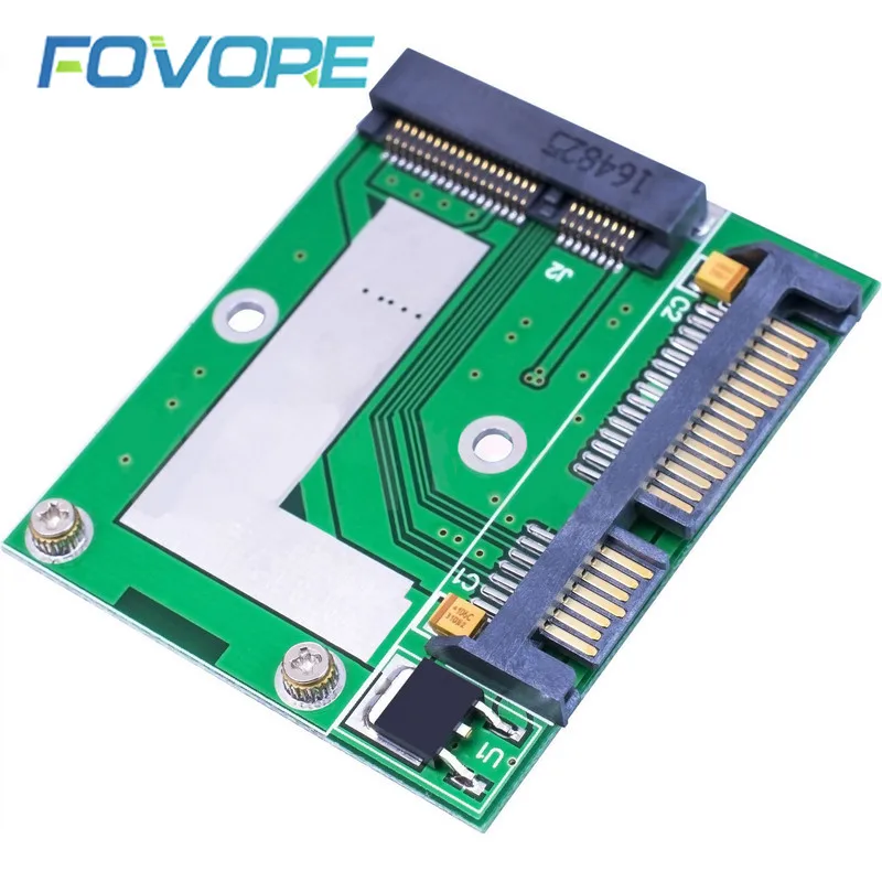 MSATA SSD на 2 5 дюйма SATA 6.0gps адаптер преобразователь карта Модульная плата Mini Pcie Ssd
