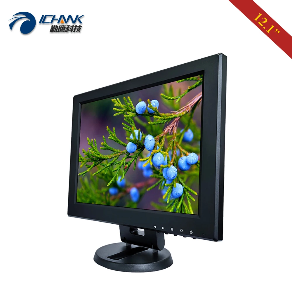 B120JN-ABHUV-2/12 &quot1024x768 4:3 AV BNC HDMI небольшой ПК МОНИТОР/12" POS-машина промышленный