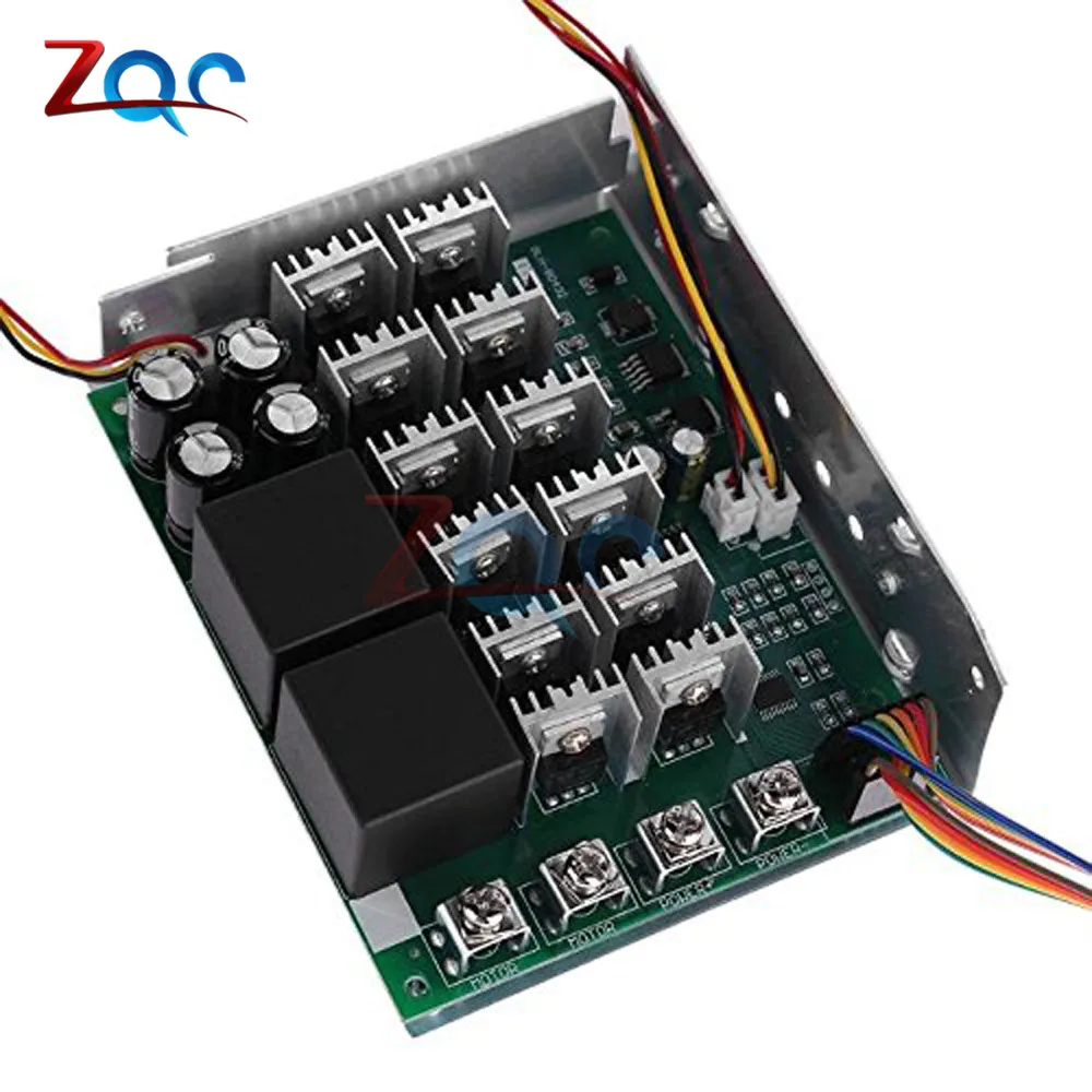 Регулируемый реверсивный потенциометр постоянного тока 10 55 В 60 А контроллер