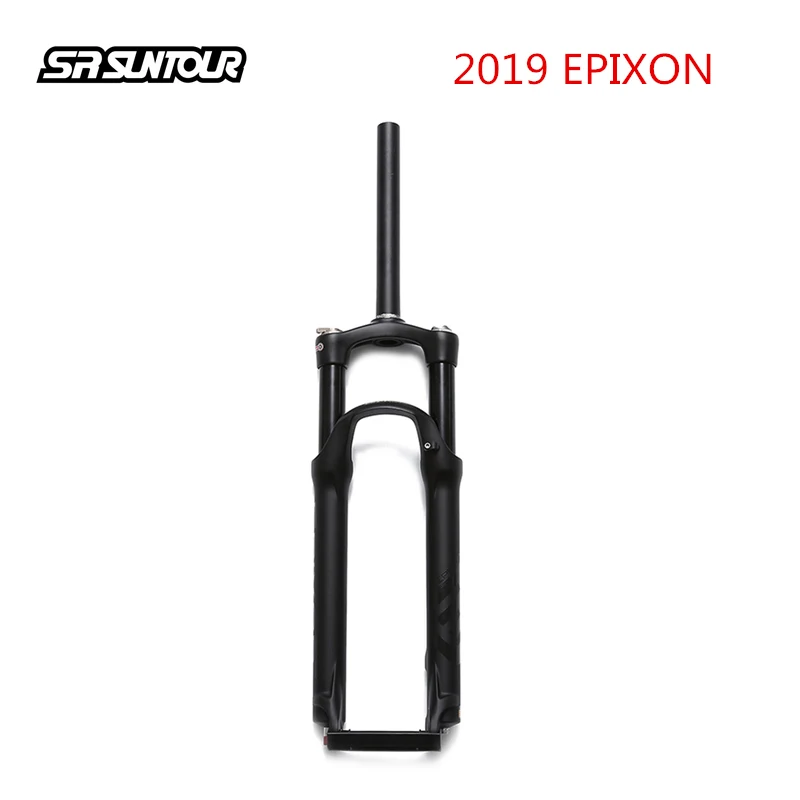 SR SUNTOUR EPIXON Велосипедная вилка 26 27,5 29 er дисковый тормоз с дистанционным плечевым управлением горный MTB амортизирующий воздух матовый черный