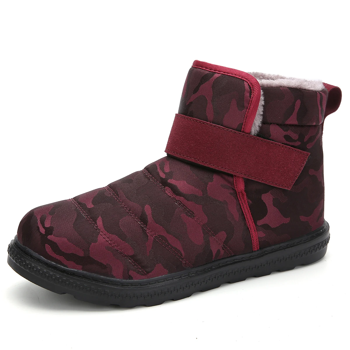 

2021 Trendy Women's Winter Comfy Soft Outdoor Boots Woman's Plush Thickening Warm Snow Boots Couple Cold Proof Big Size 36-46