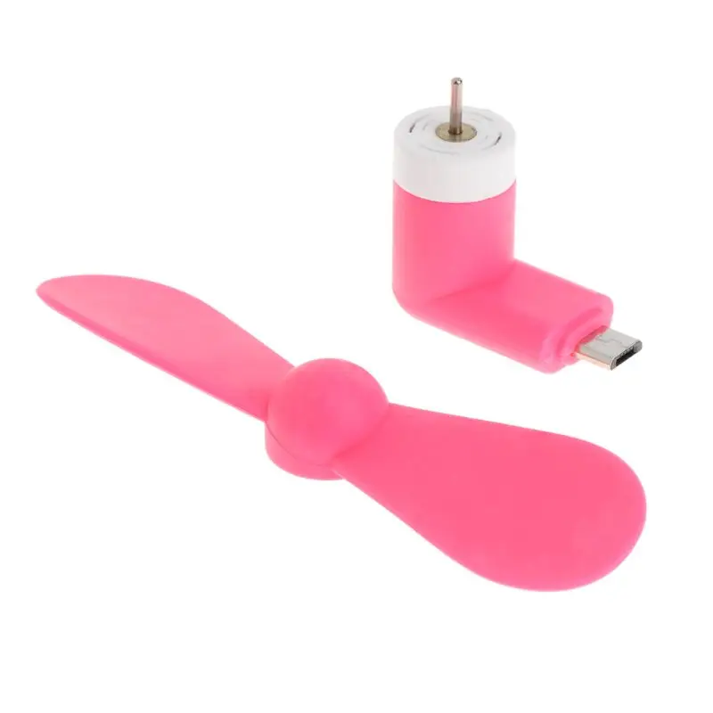 Мини микро USB OTG охлаждающий вентилятор для смартфонов Android Samsung LG HTC Huawei Прямая