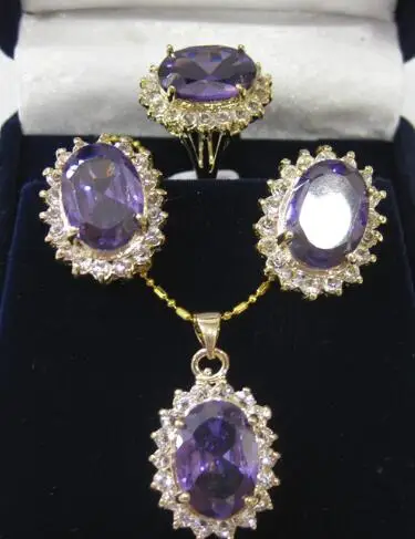 Комплект из колье серёг и кольца 7-9 дюймов | Украшения аксессуары