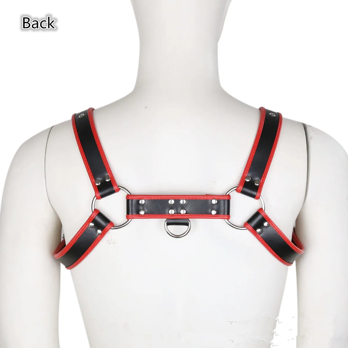 Fashion Male Adjustable Leather Bondage Strap Chest Crop Top Harness Belt for Gay Men Sexy Club Costumes Cosplay Sling Exotic |