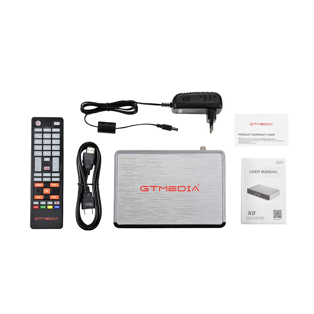 Горячая Распродажа GTmedia X8 спутниковйы ТВ приемник DVB S/S2/S2X Булти в 2 4G Wi Fi веб