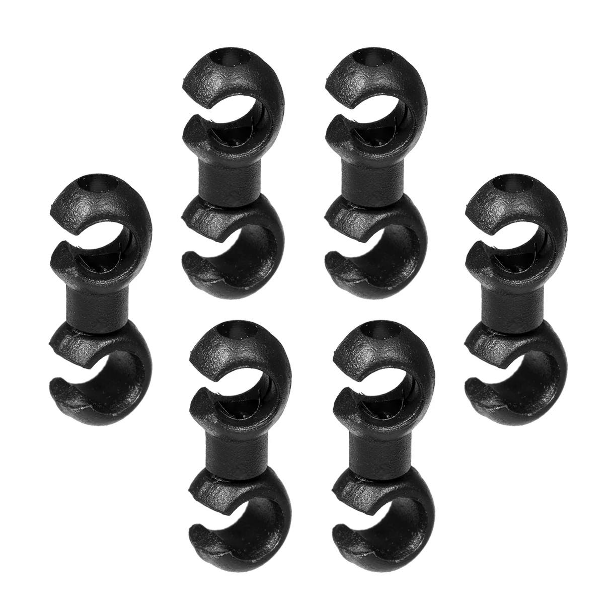 

Bike Cable S- Style Buckle For Mtb /Road Bike Cable Hose Guide 20 Piece