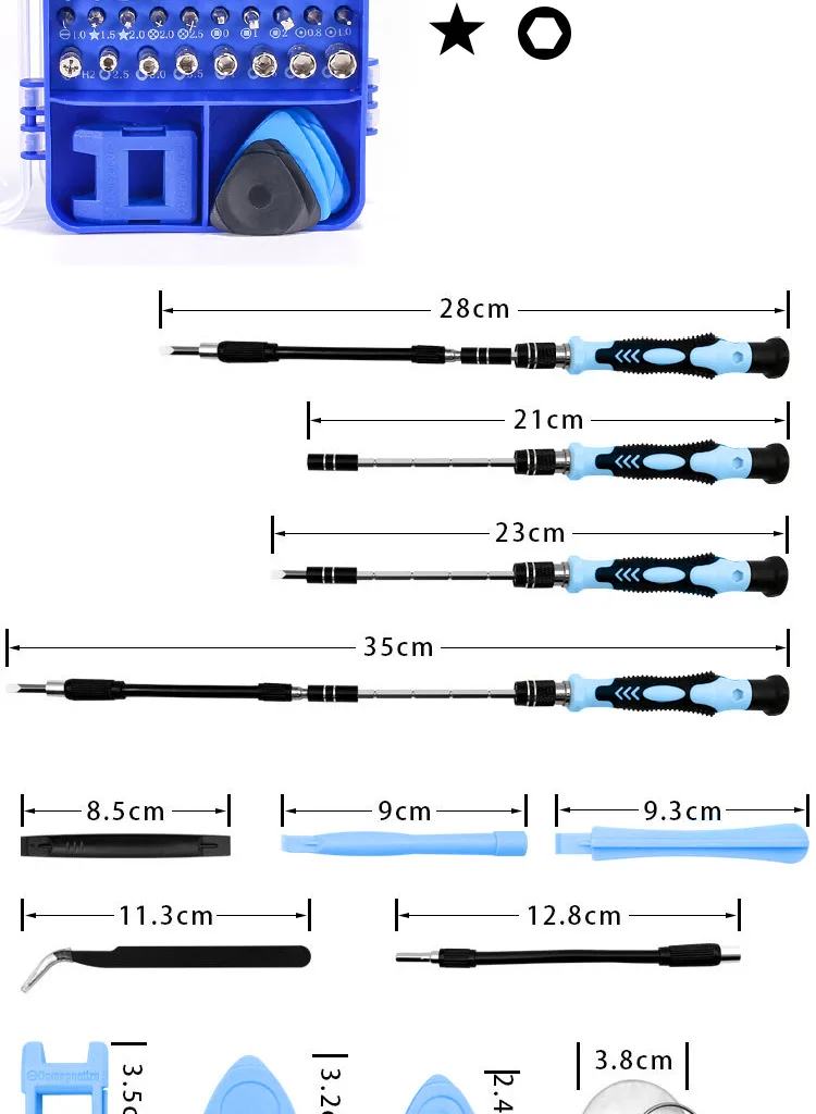 Набор отверток 115 в 1 многофункциональное прецизионное устройство для ремонта