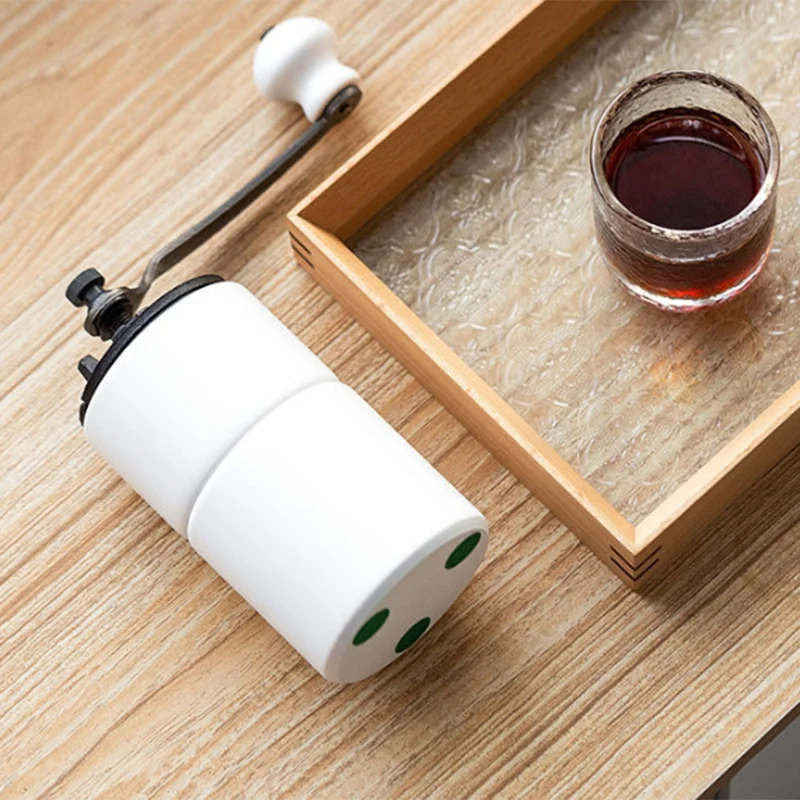 

Solid Wood Manual Grinder, Adjustable Thickness, Hand-Cranked Coffee Machine, Household Coffee Grinder