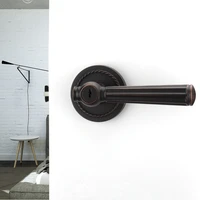 chinese zinc alloy bathroom door lock kitchen keyless door handle locks indoor silent gate lock furniture hardware accessories