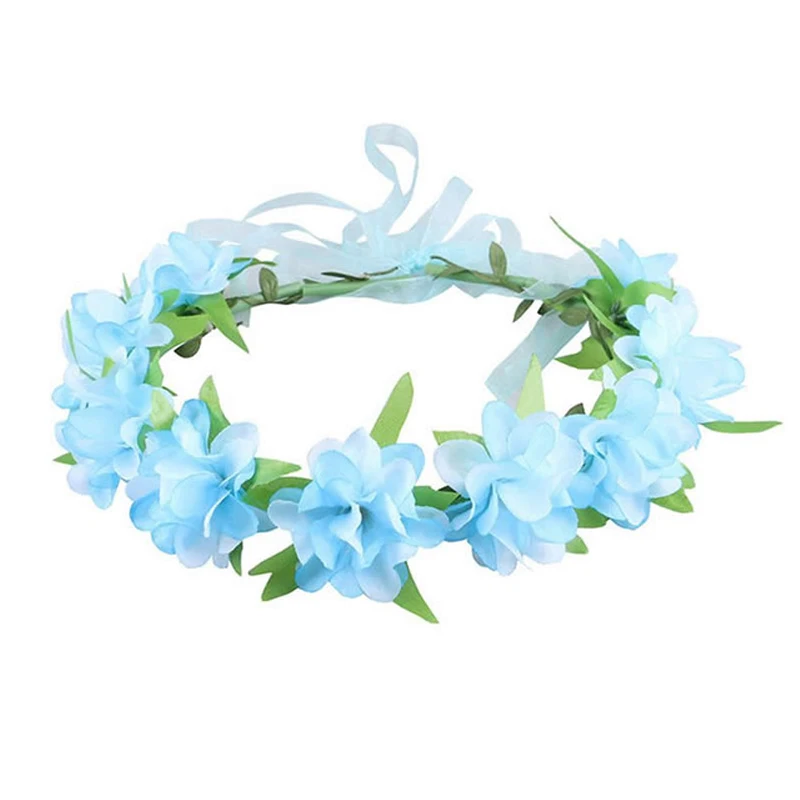 В виде русалки для девочек парик аксессуары гирлянды Платье косплея принцессы