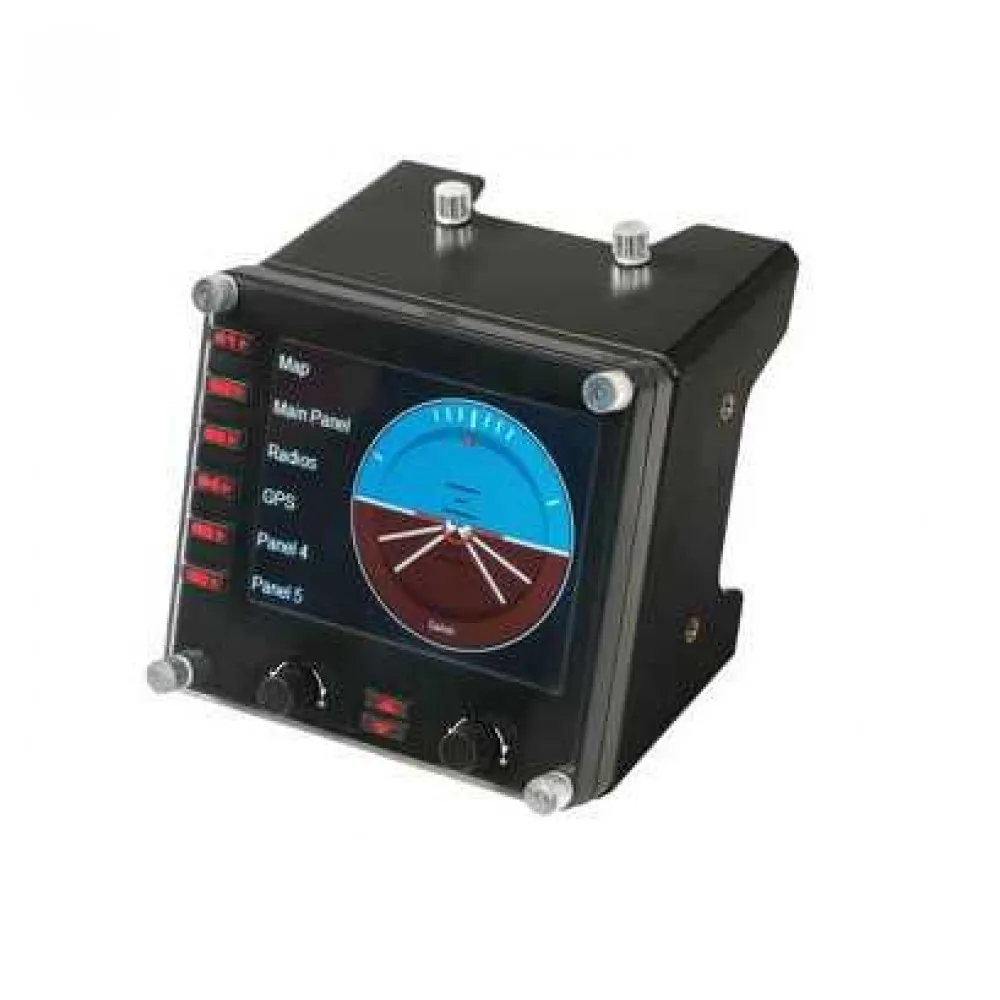 Wheels Logitech 945-000008 controller for game simulators flight simulator shift lever steering wheel and pedals joystick G Flight Instrument Panel