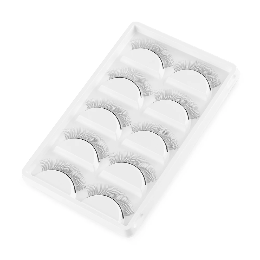 

5Pairs Training Fake Lashes For Sexy Natural Eyelash Extension 8~12mm Individual Practice Teaching Beauty Salon Makeup Tools