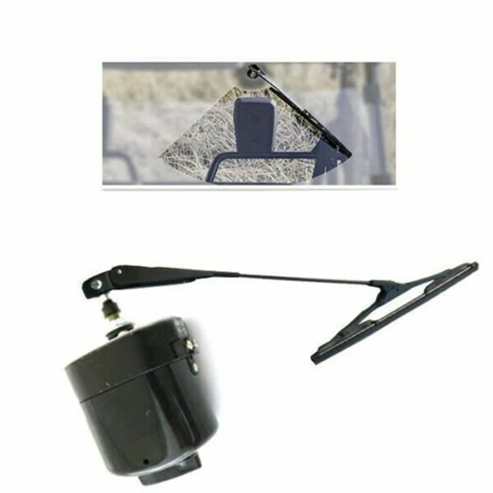 12V Universal Windscreen Wiper Motor with Arm and Blade for Fishing-Boat Caravan 01287358 7731000001 0390506510 Car Accessories |