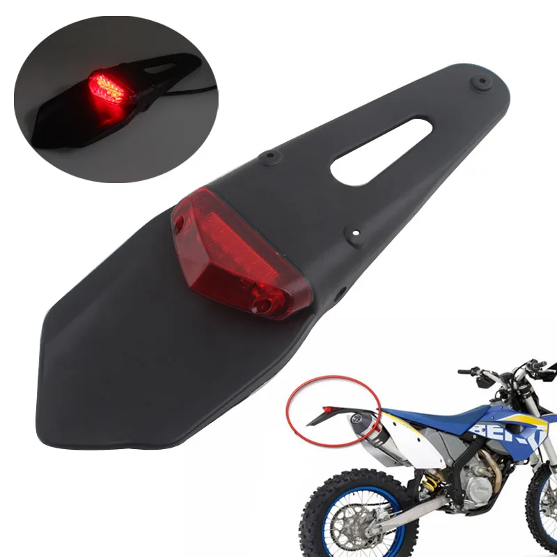 Красный светодиодный задний фсветильник рь для KTM MX Trail Supermoto Enduro CR EXC WRF 250 400 426 450 |