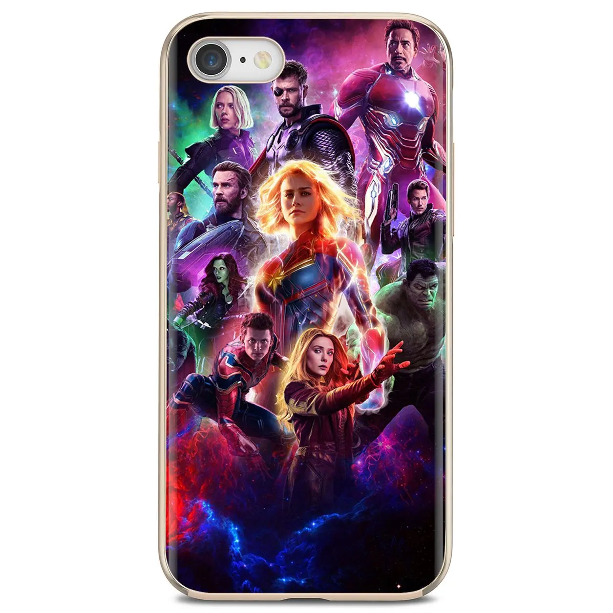 Мягкий силиконовый чехол из ТПУ с изображением мстителя 4 финальная сражение за