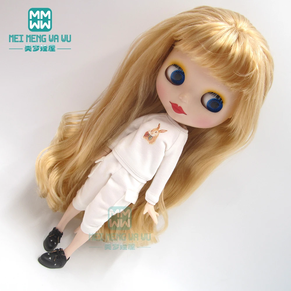 Белый свитер Blyth повседневные штаны для кукол Azone 1/6 1 шт. | Игрушки и хобби