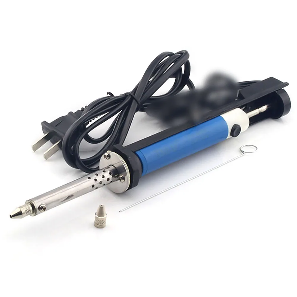 

220V 30W Desoldering Pump Electric Sucker Pen Welding With Nozzle Suction Soldering Iron EU/US Plug Tool Heating