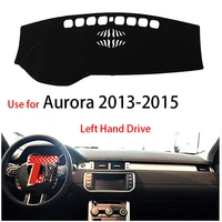 taijs factory casual protective sport polyester fibre car dashboard cover for land rover aurora 2013 2014 2015 left hand drive