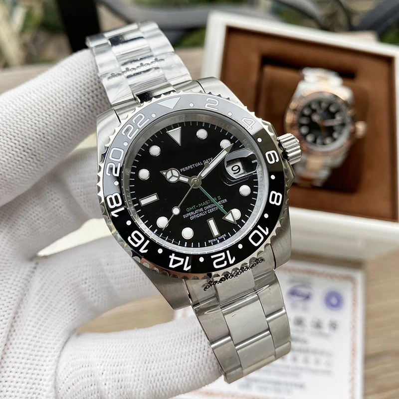 

Big-brand classic men's watch stainless steel mechanical watch classic luxury atmosphere watch sports waterproof men's AA+