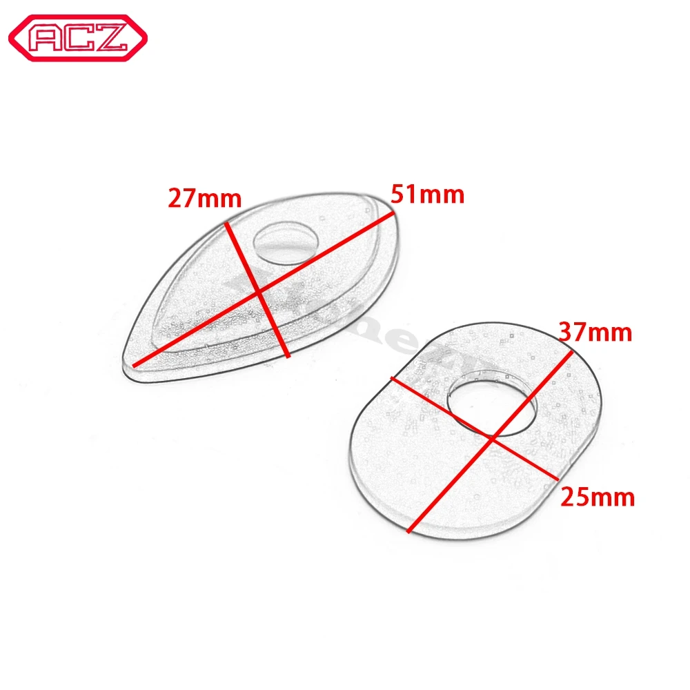 ACZ мотоциклетные указатели поворота адаптер прокладки для HONDA GROM MSX125 CBR250R CBR300R CB650F
