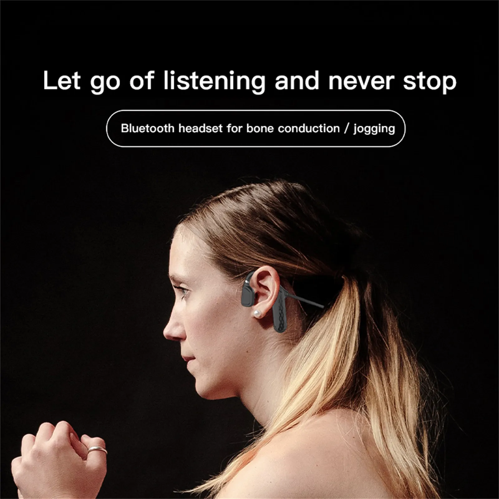 Беспроводные наушники HIFI с костной проводимостью гарнитура Bluetooth 5 1