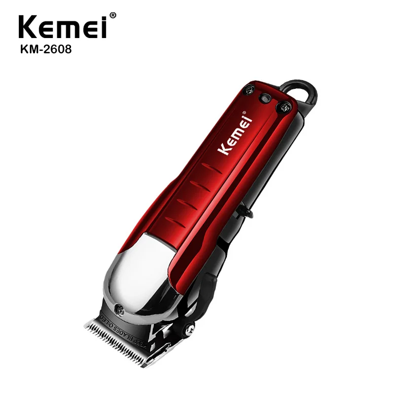 

Профессиональная машинка для стрижки волос Kemei, электрический триммер для волос, мощный двигатель, машинка для бритья, электрическая бритва...
